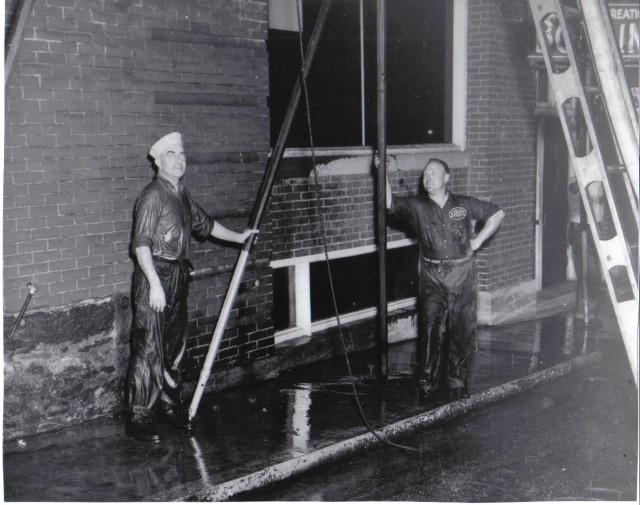 Members Arthur Sullivan and Stuart Green during Hose Training in Westminster.